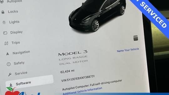 2019 Tesla Model 3 5YJ3E1EBXKF388731