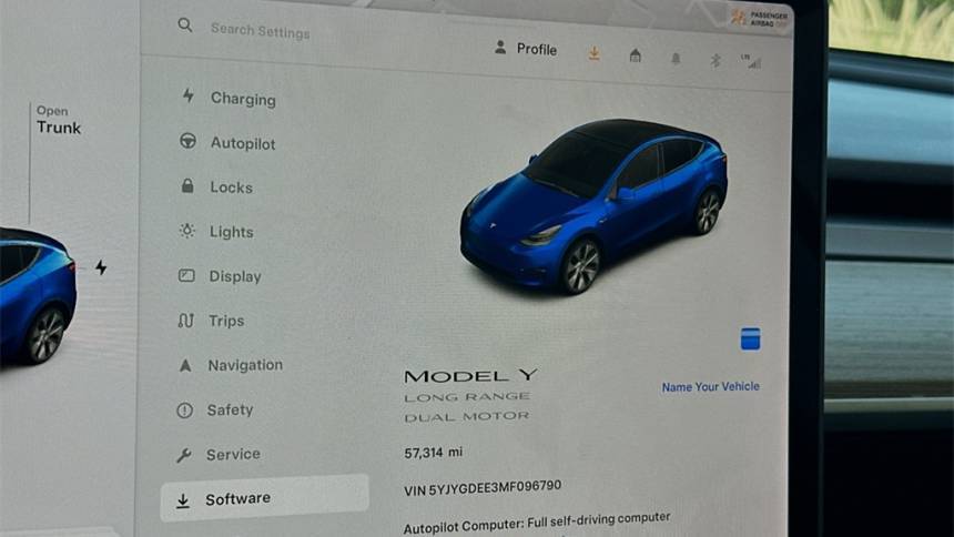 2021 Tesla Model Y 5YJYGDEE3MF096790