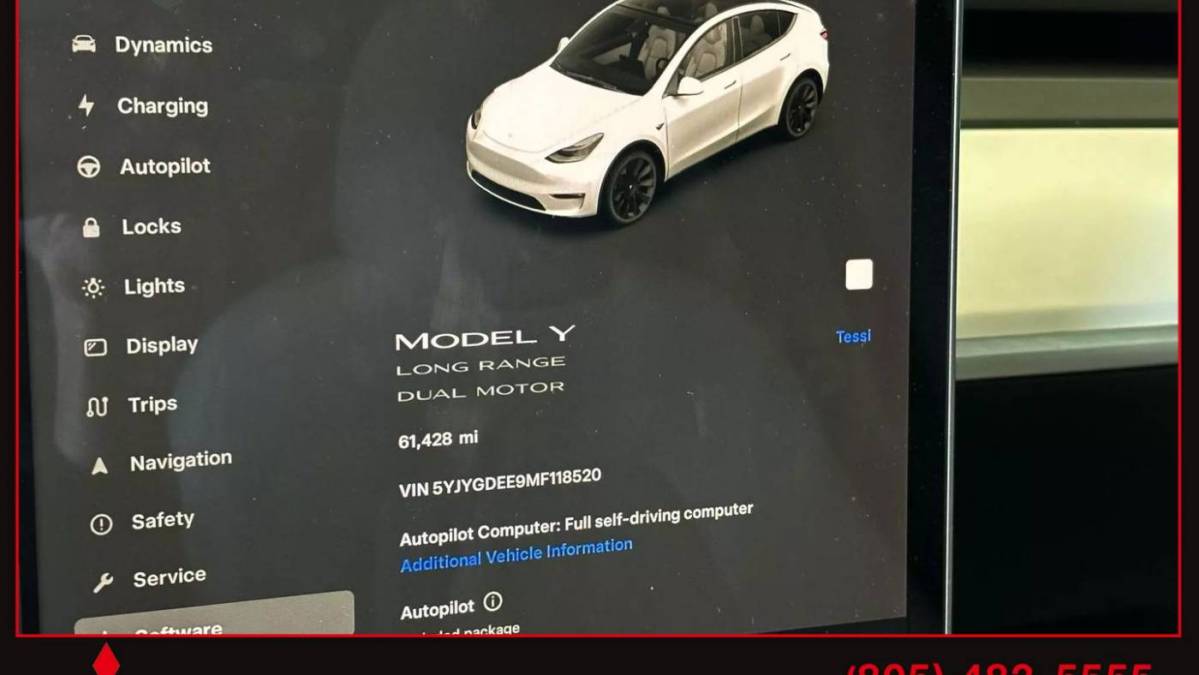 2021 Tesla Model Y 5YJYGDEE9MF118520