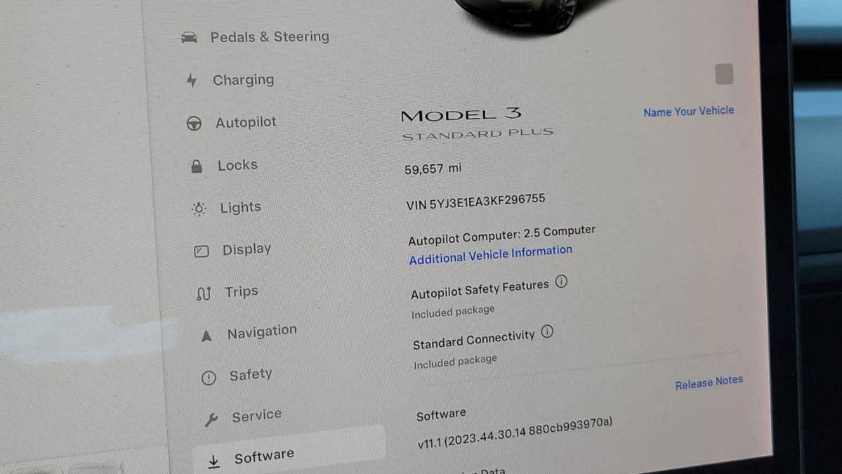 2019 Tesla Model 3 5YJ3E1EA3KF296755