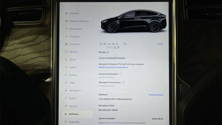 2017 Tesla Model X 5YJXCBE29HF044426