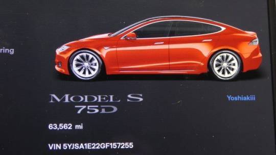 2016 Tesla Model S 5YJSA1E22GF157255