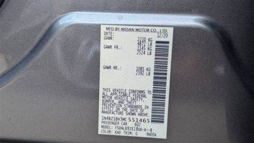 2021 Nissan LEAF 1N4BZ1BV3MC551465