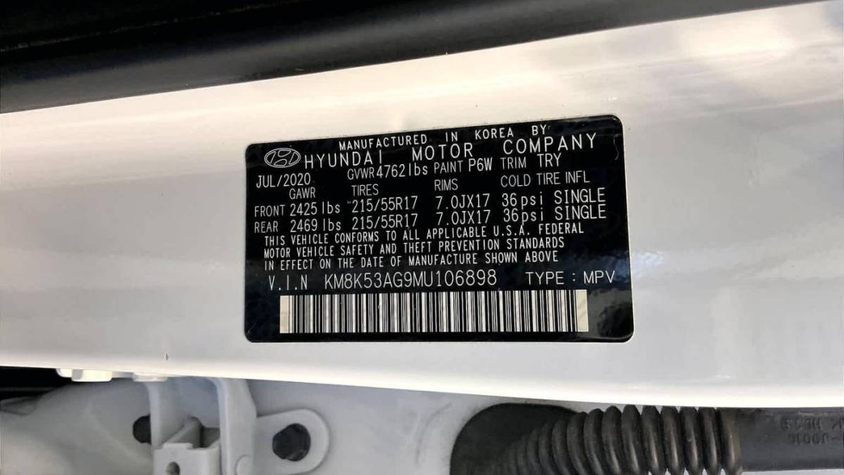 2021 Hyundai Kona Electric KM8K53AG9MU106898