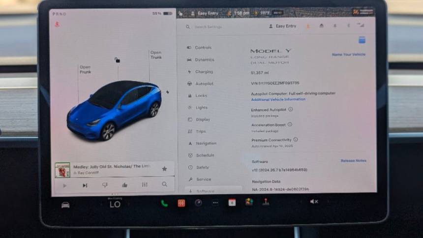 2021 Tesla Model Y 5YJYGDEE2MF093735