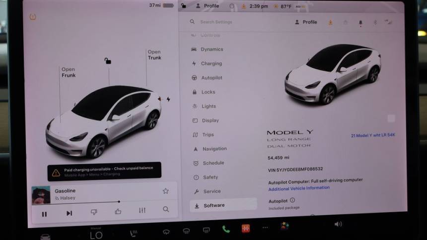 2021 Tesla Model Y 5YJYGDEE8MF086532