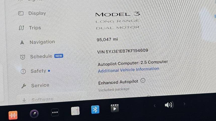 2019 Tesla Model 3 5YJ3E1EB7KF194609