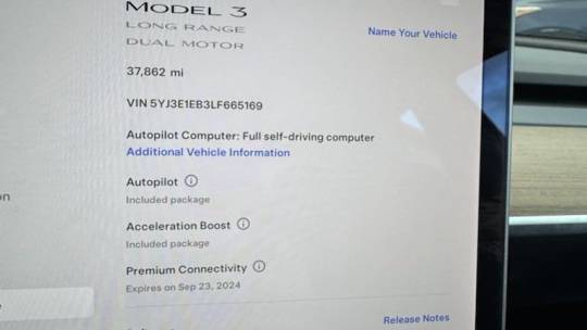 2020 Tesla Model 3 5YJ3E1EB3LF665169