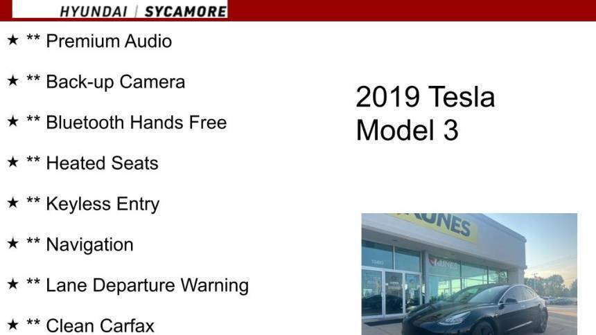 2019 Tesla Model 3 5YJ3E1EB5KF451475