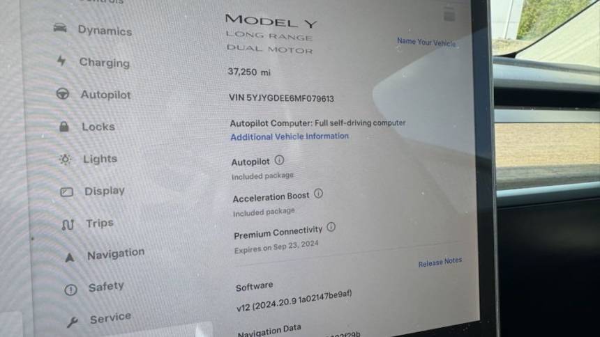 2021 Tesla Model Y 5YJYGDEE6MF079613