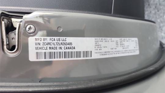 2020 Chrysler Pacifica Hybrid 2C4RC1L72LR263405