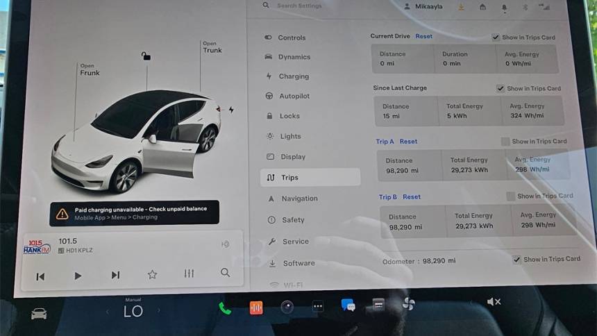 2021 Tesla Model Y 5YJYGDEE3MF090519