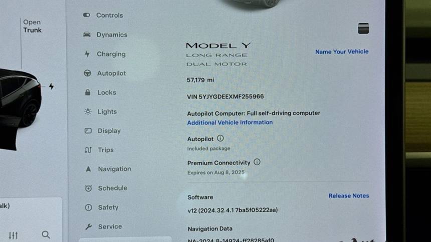 2021 Tesla Model Y 5YJYGDEEXMF255966