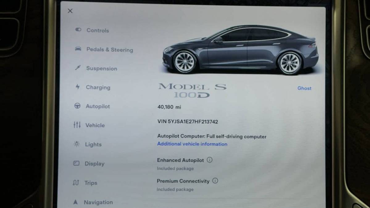 2017 Tesla Model S 5YJSA1E27HF213742