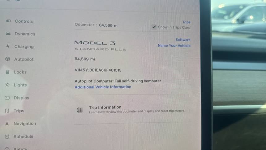 2019 Tesla Model 3 5YJ3E1EA6KF401515