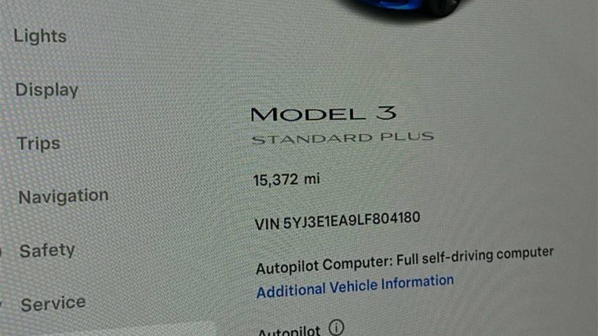 2020 Tesla Model 3 5YJ3E1EA9LF804180