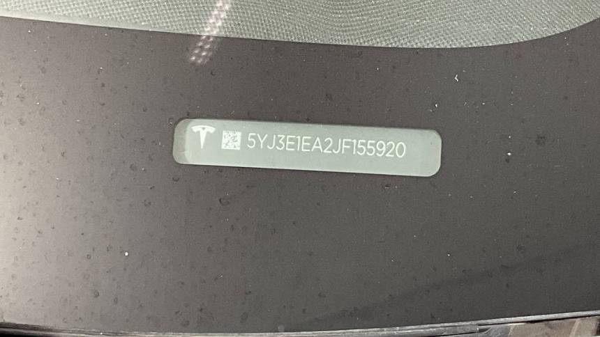 2018 Tesla Model 3 5YJ3E1EA2JF155920