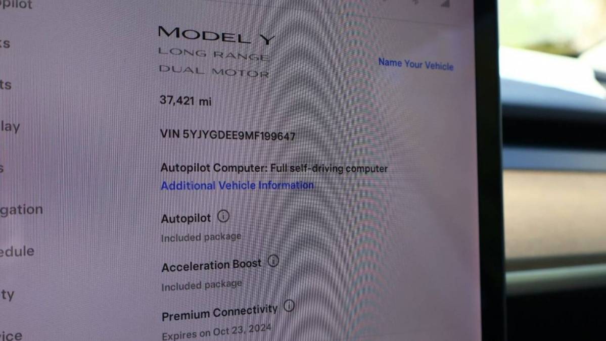 2021 Tesla Model Y 5YJYGDEE9MF199647