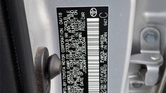 2018 Toyota Prius Prime JTDKARFP7J3083344