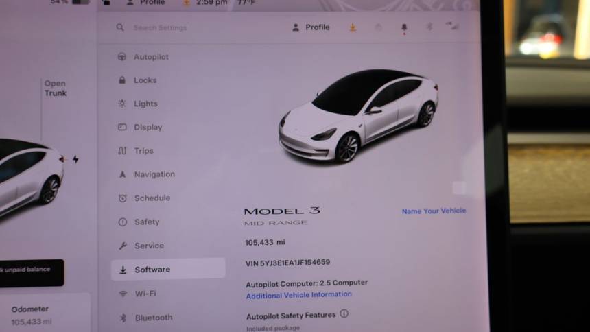 2018 Tesla Model 3 5YJ3E1EA1JF154659