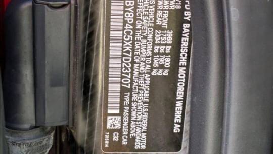 2019 BMW i3 WBY8P4C5XK7D23707