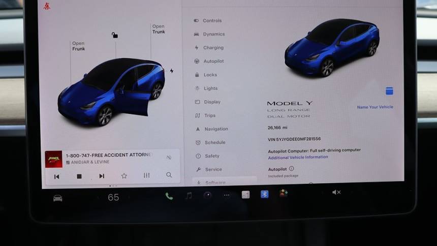 2021 Tesla Model Y 5YJYGDEE0MF281556