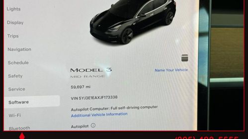 2018 Tesla Model 3 5YJ3E1EAXJF173338