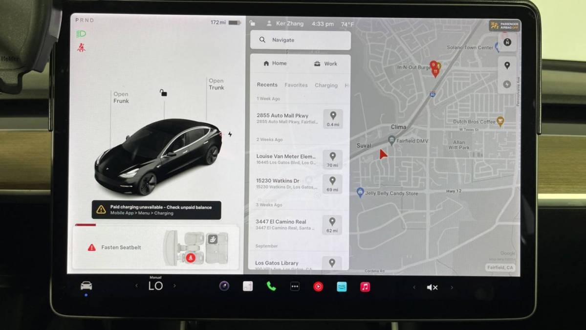 2019 Tesla Model 3 5YJ3E1EAXKF321490