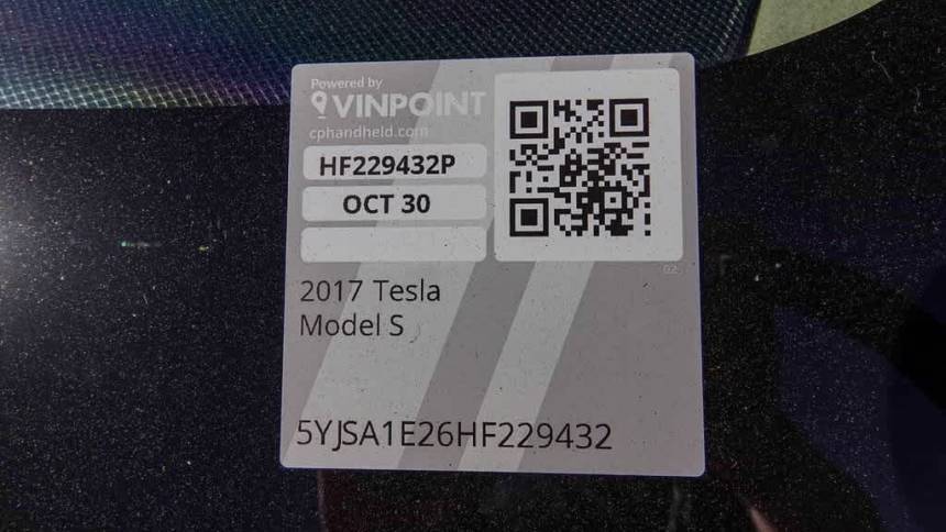 2017 Tesla Model S 5YJSA1E26HF229432