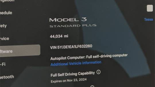 2020 Tesla Model 3 5YJ3E1EA1LF632260