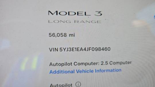 2018 Tesla Model 3 5YJ3E1EA4JF098460