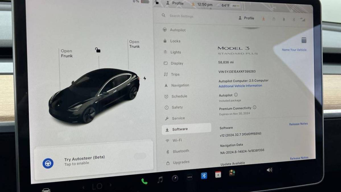 2019 Tesla Model 3 5YJ3E1EAXKF399283