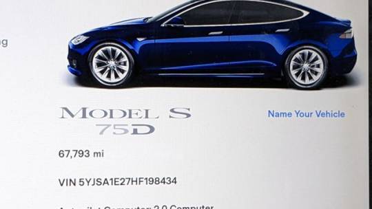 2017 Tesla Model S 5YJSA1E27HF198434