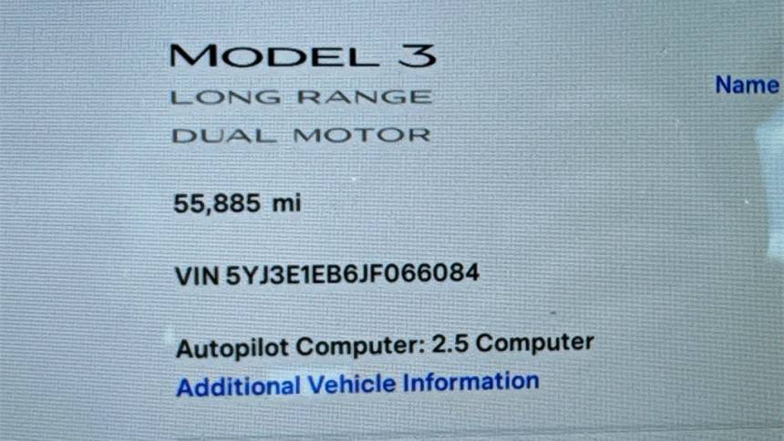 2018 Tesla Model 3 5YJ3E1EB6JF066084