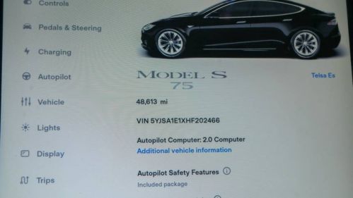 2017 Tesla Model S 5YJSA1E1XHF202466