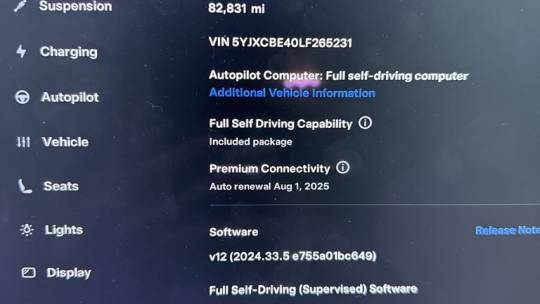 2020 Tesla Model X 5YJXCBE40LF265231