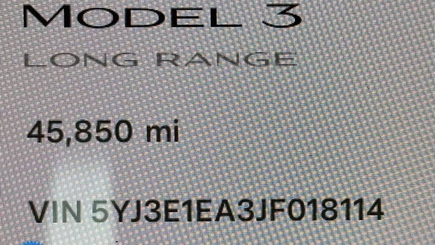 2018 Tesla Model 3 5YJ3E1EA3JF018114