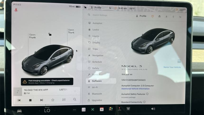 2019 Tesla Model 3 5YJ3E1EA9KF300923