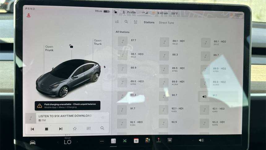 2019 Tesla Model 3 5YJ3E1EA9KF300923