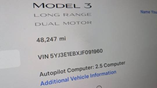 2018 Tesla Model 3 5YJ3E1EBXJF091960