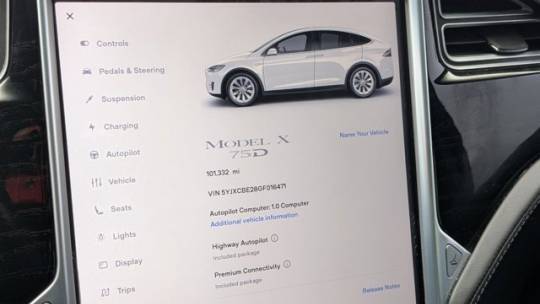 2016 Tesla Model X 5YJXCBE28GF016471