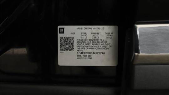 2018 Chevrolet Bolt 1G1FX6S08J4123246