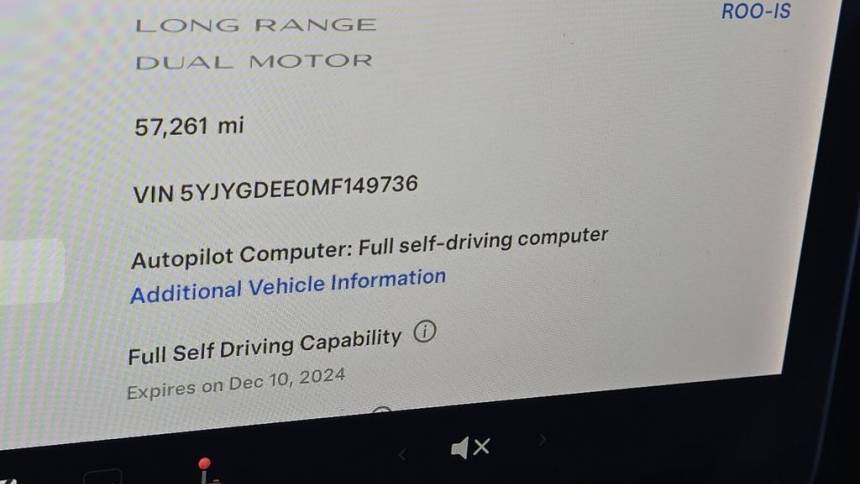 2021 Tesla Model Y 5YJYGDEE0MF149736