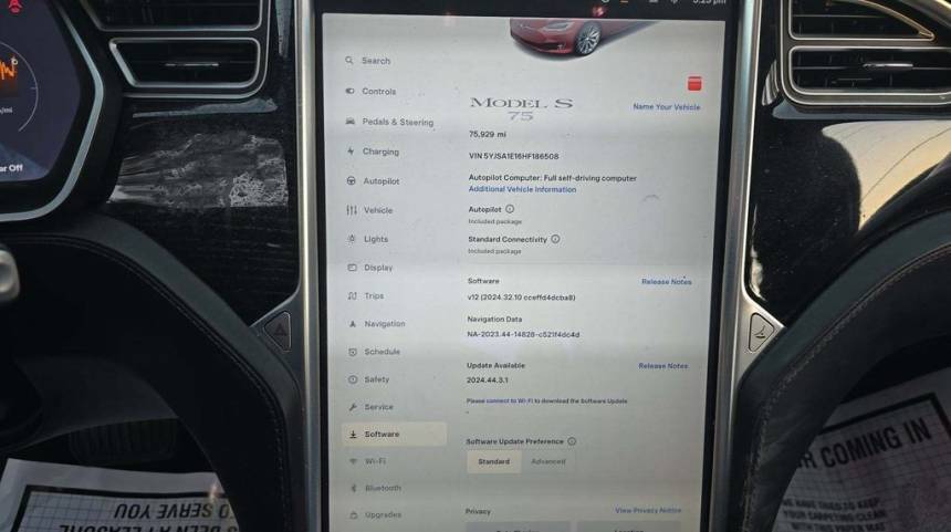 2017 Tesla Model S 5YJSA1E16HF186508