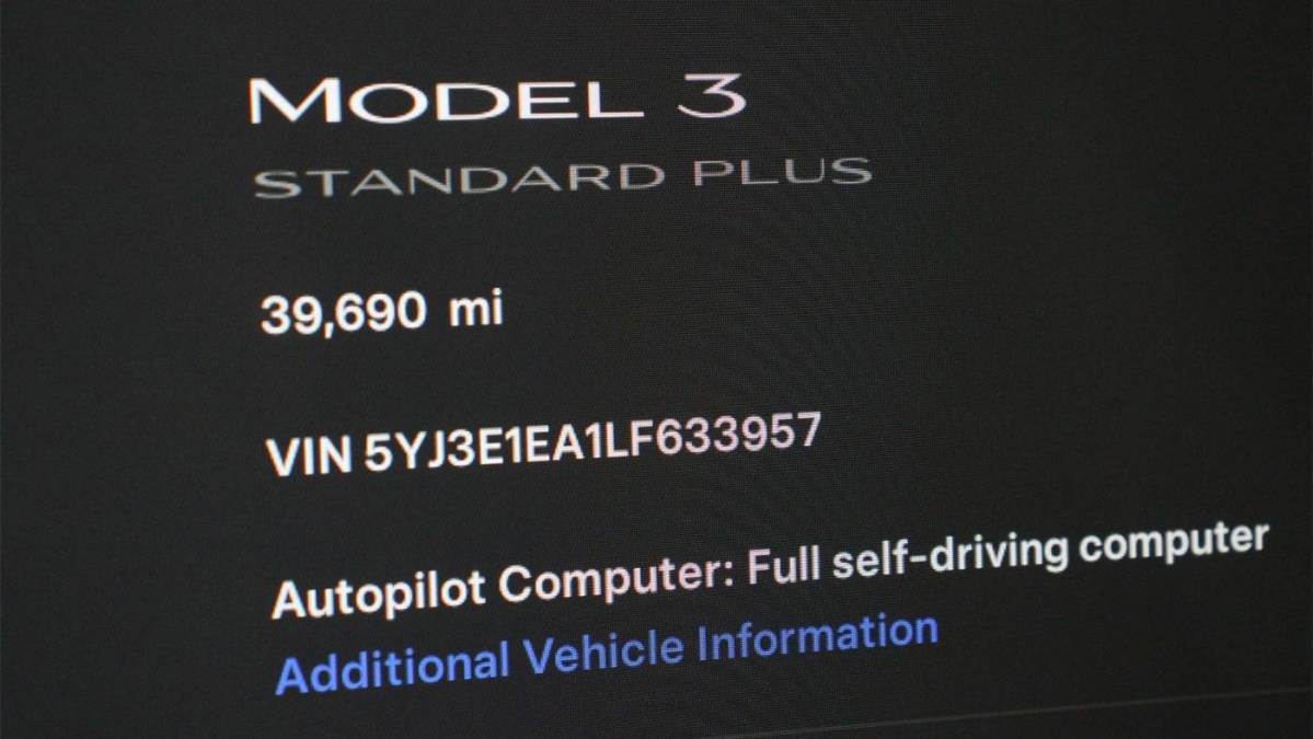 2020 Tesla Model 3 5YJ3E1EA1LF633957