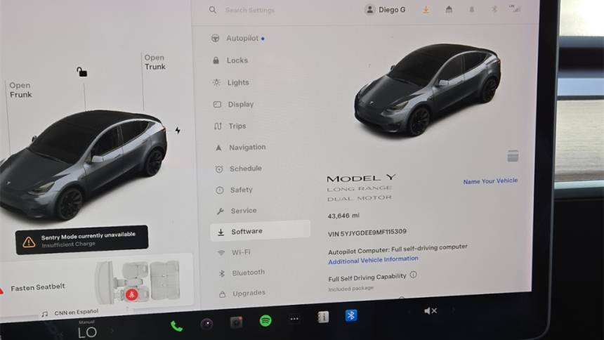 2021 Tesla Model Y 5YJYGDEE9MF115309