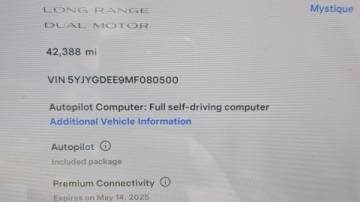 2021 Tesla Model Y 5YJYGDEE9MF080500