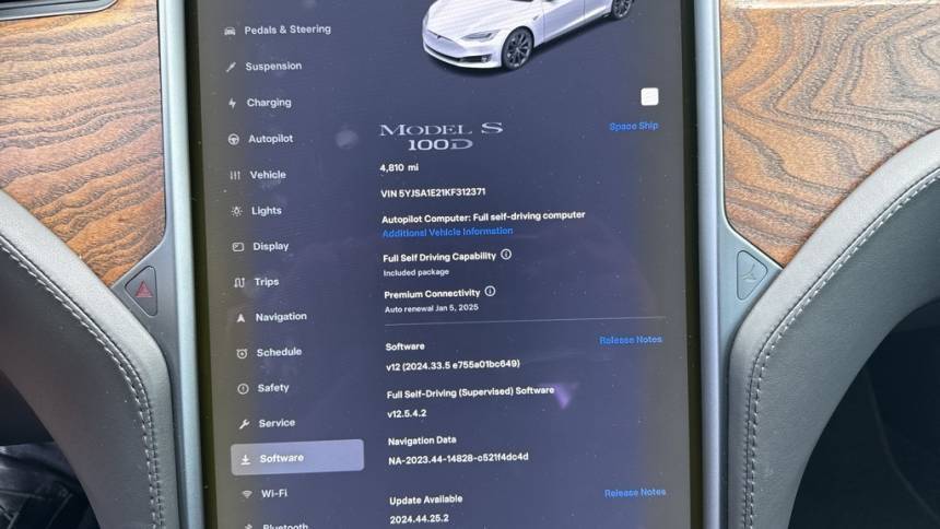 2019 Tesla Model S 5YJSA1E21KF312371