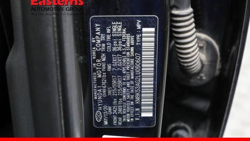 2020 Hyundai Kona Electric KM8K53AG2LU090607