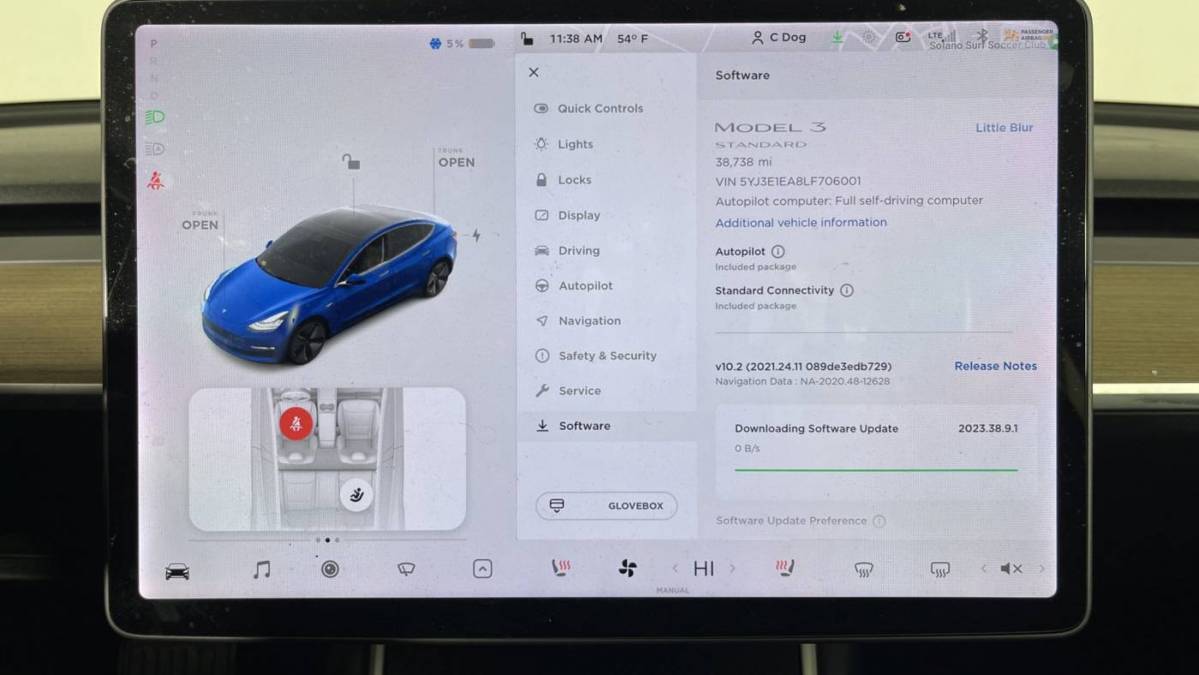 2020 Tesla Model 3 5YJ3E1EA8LF706001